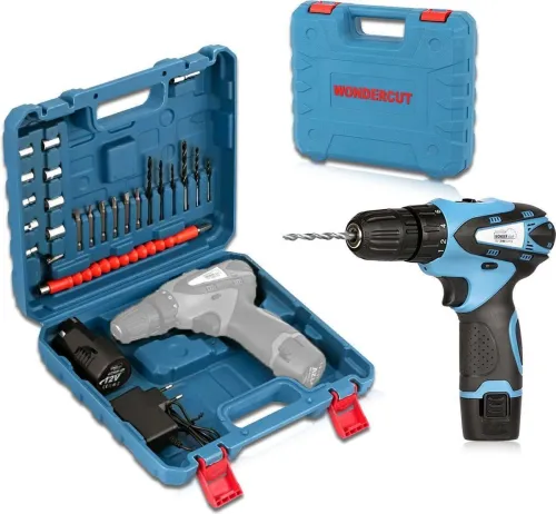 Image of WONDERCUT WC-CD1007-B Power & Hand Tool Kit (27 Tools)