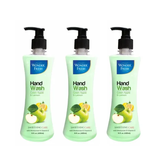 Image of WONDER FRESH Liquid Moisturizing Foaming Handwash with Pump | Germ Protection Handwash Liquid Soap | Soft on Hands | Pac