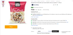 Wonderland Foods Mix Dry Fruits (1 x 400 g)