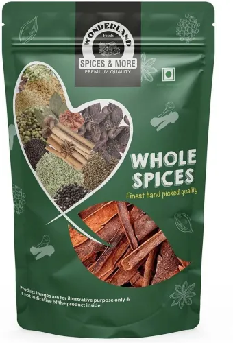 Image of WONDERLAND Foods Premium Quality Whole Cinnamon (Dalchini) (100 g)