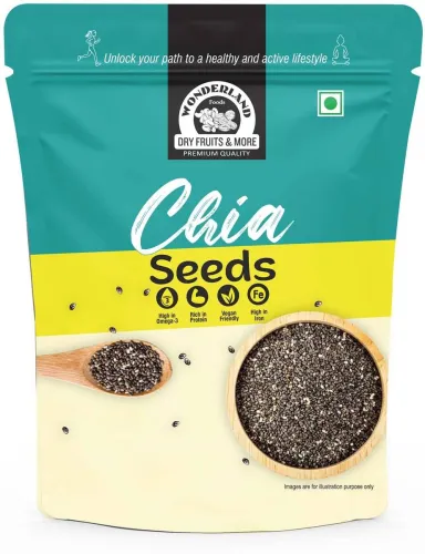 Image of WONDERLAND Foods Raw Chia Seeds (250 g)