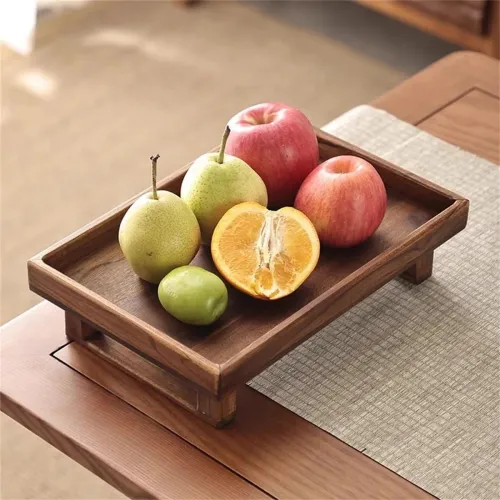 Image of WOOD ART STORE Wooden Fruit Tray pack of 1