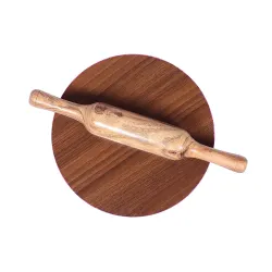 chakla belan roti maker Combo Pack of 2 PLY Chakla 10 IN Wooden Belan 12 In Size/Rolling Pin/Roti (wooden chakla Belan set)
