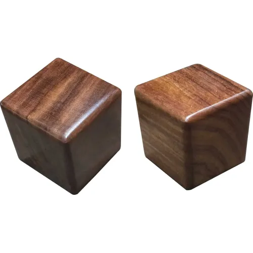 Image of Wooden Cubes for DIY Craft Set of 2