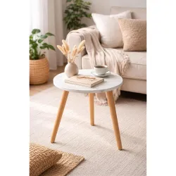 Wooden Small Coffee Table | Side Table | Multipurpose Table | End Table