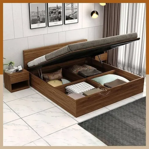 Image of Wooden Street Harper Queen Size Bed 