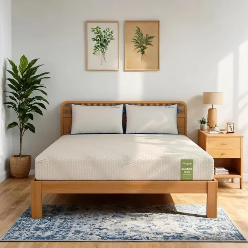 Image of Wooden Street Penguin Bamboo Bliss 8 Inch Double Mattress