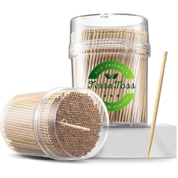 Wooden Toothpicks Po2 (500 Sticks) 