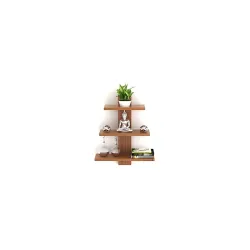 Wooden Wall Shelves (3 Tiers)