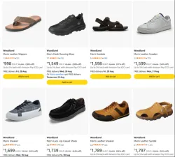 Woodland Footwears Men's up to 60% Discount