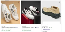 Woodland Leather Men’s Casual Shoes Minimum 60% Discount.