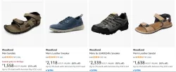 Woodland Men's Footwear Up to 60% discount