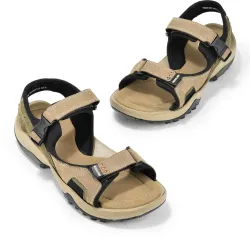 WOODLAND Men Sandal (Khaki , 9)