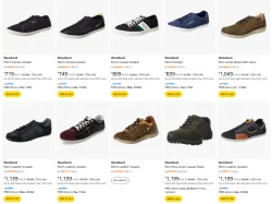 Woodland Men Shoes Minimum 70% Discount