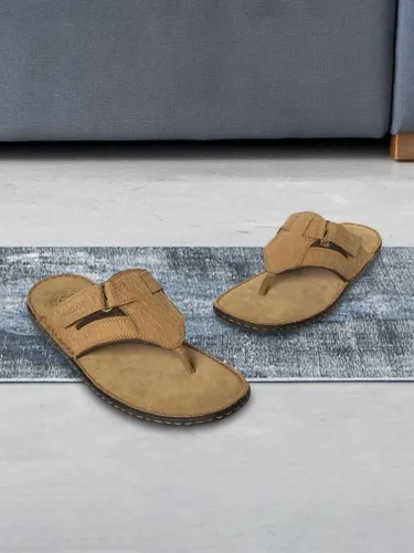 Image of WOODLAND Men Slippers (Beige , 11)