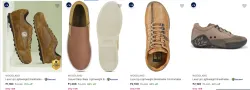 WOODLAND Men’s Casual Shoes at minimum 60% Discount