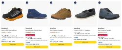 Woodland Mens Casual Shoes at minimum 70% Discount
