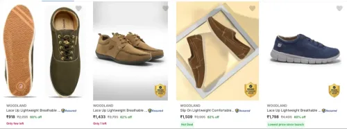 Image of Woodland Men's Casual shoes upto 62% discount 