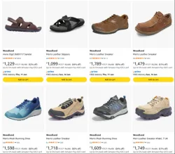 Woodland Mens Footwear at minimum 64% Discount