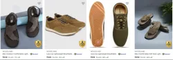 Woodland Men's Footwears up to 78% Discount
