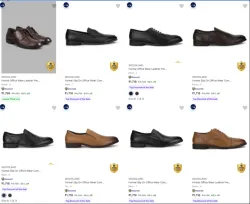 WOODLAND Men’s Formal Shoes at minimum 60% Discount