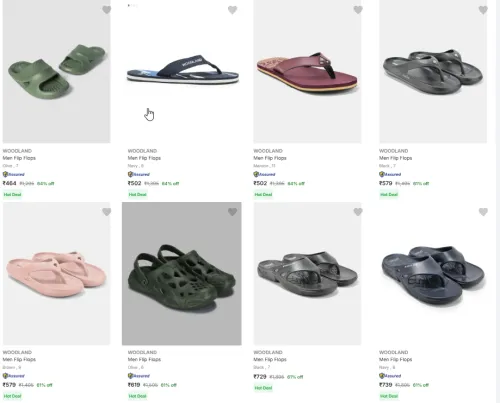 Image of woodland mens slippers upto 64% discount 