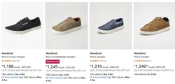 Woodland men's sneakers at minimum 69% Discount