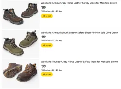 Woodland Shoes @ ₹99