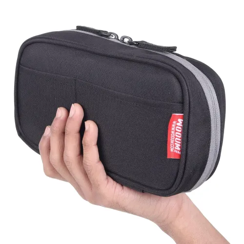 Image of Wooum Large Capacity Pencil Pouch Case (Black)