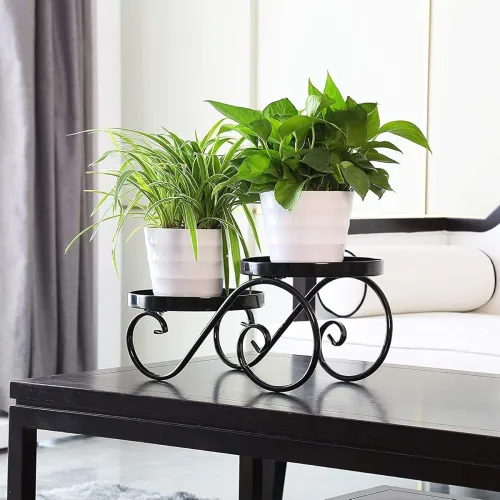 Image of Worthy Shopee S-Shape Metal Plant Stand