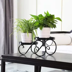 Worthy Shopee S-Shape Metal Plant Stand