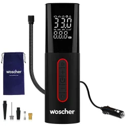 Woscher 501 Digital Tyre Inflator for Car & Bike