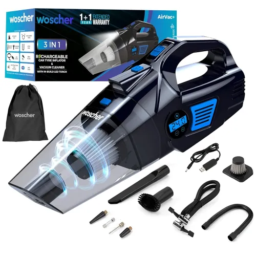 Image of Woscher 578M 3-in-1 Car Vacuum Cleaner