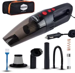 Woscher 1618, 120 W,6000 PA Stainless Steel HEPA Filter Car Vacuum CleanerÂ