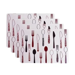 Woven PVC Vinyl Dining Table Placemats 
