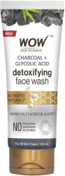 WOW Activated Charcoal Face Wash 100ml