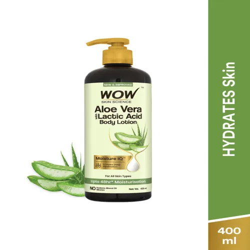 Image of WOW Aloe Vera Ultra-Light Body Lotion (400ml)