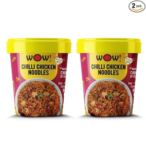 Image of WOW! Chilli Chicken Noodles (Pack of 2)