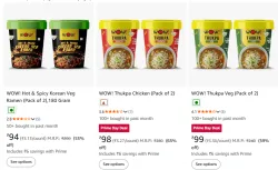 WOW! Hot & Spicy Noodles Starting @94