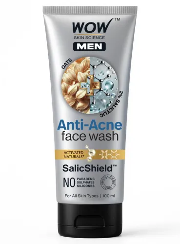 Image of WOW Men Anti-Acne Face Wash – 100ml