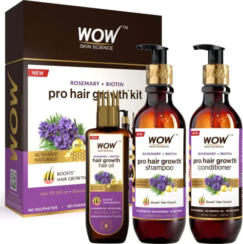Image of WOW SKIN SCIENCE Rosemary & Biotin Hair Growth Kit 