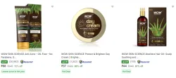 Wow Skin Science Starting @ ₹37