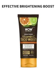 WOW Skin Science Vitamin C & Niacinamide Brightening Face Wash 80ml .