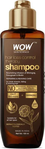 Image of WOW SKIN SCIENCE Hair Loss Control Therapy Shampoo  (100 ml)