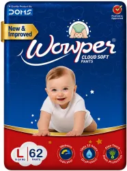 Wowper Pant Diapers L 62