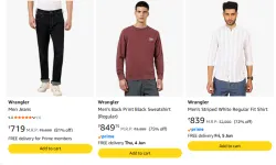 Wrangler Men Clothes Minimum 70% Discount