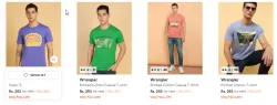 Wrangler Men Tshirt Starting @ ₹293