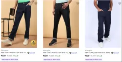 Wrangler Mens Jeans Upto 75% Off
