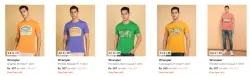Wrangler mens tshirt upto 60% discount 