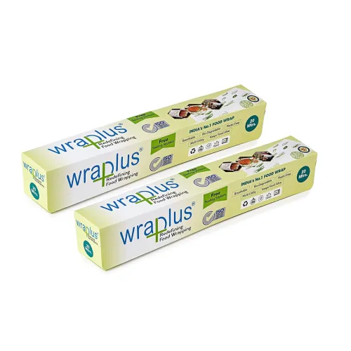 Image of WRAPLUS REDEFINING Food Wrapping Paper roll 20M Pack of 2 